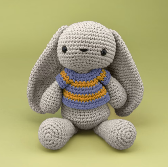 Mollie The Bunny - Toy Crochet Pattern For Kids.