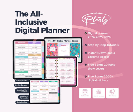 The All-Inclusive Digital Planner | 2025-2027